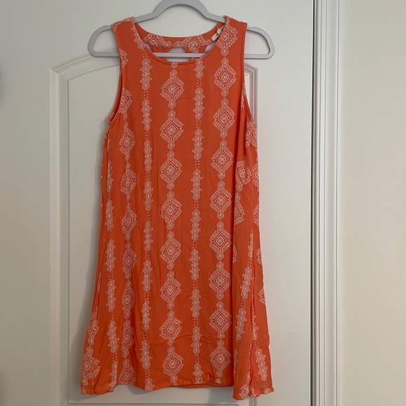 Pink and White Patterned Maurice’s Dress - M - Picture 1 of 2